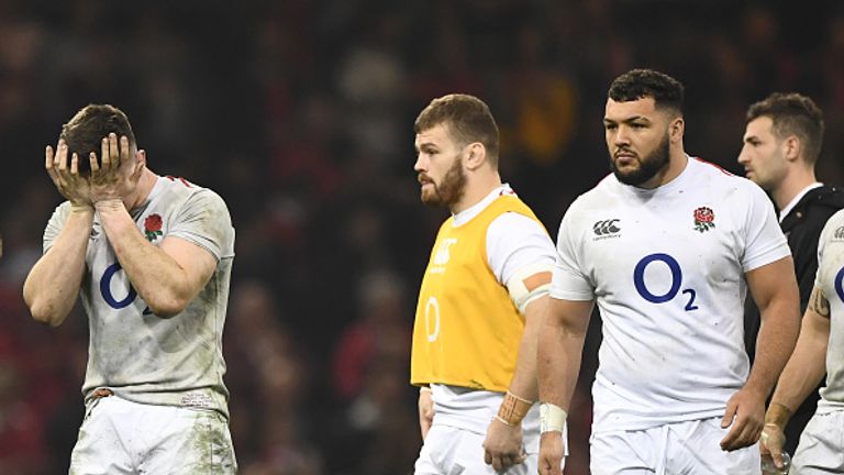 England were knocked off the top of the Six Nations table after defeat in Wales