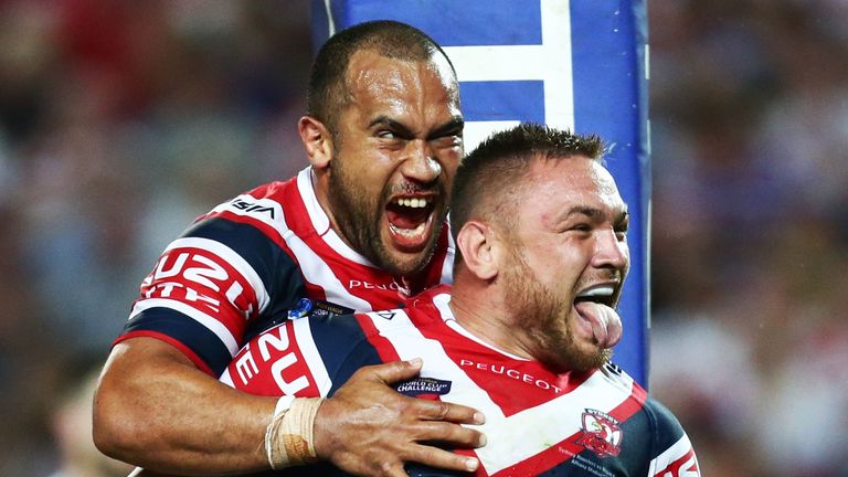 Celebrations for Sydney Roosters, something they'll look to try and replicate on Sunday