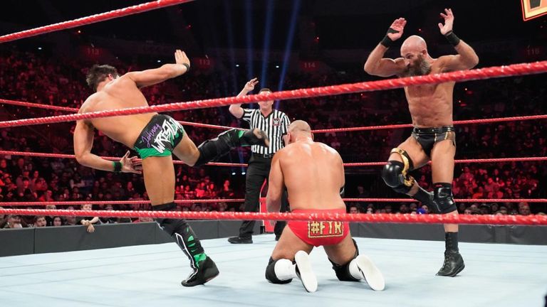 We've picked out the best moves from the top matches from Monday night on Raw.