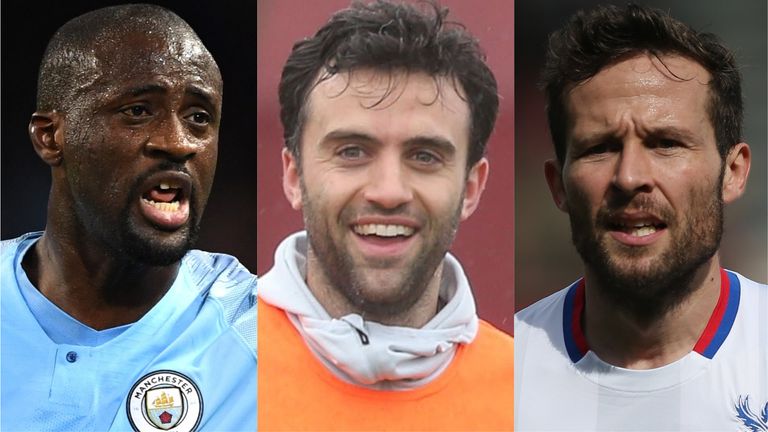 Yaya Toure, Giuseppe Rossi and Yohan Cabaye are all free agents