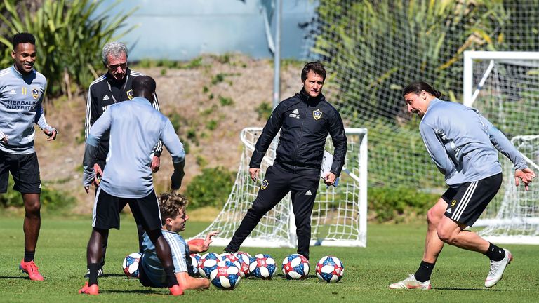 Ibrahimovic hopes he can lead LA Galaxy into the play-offs