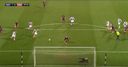 WATCH: Celina slips taking pen!