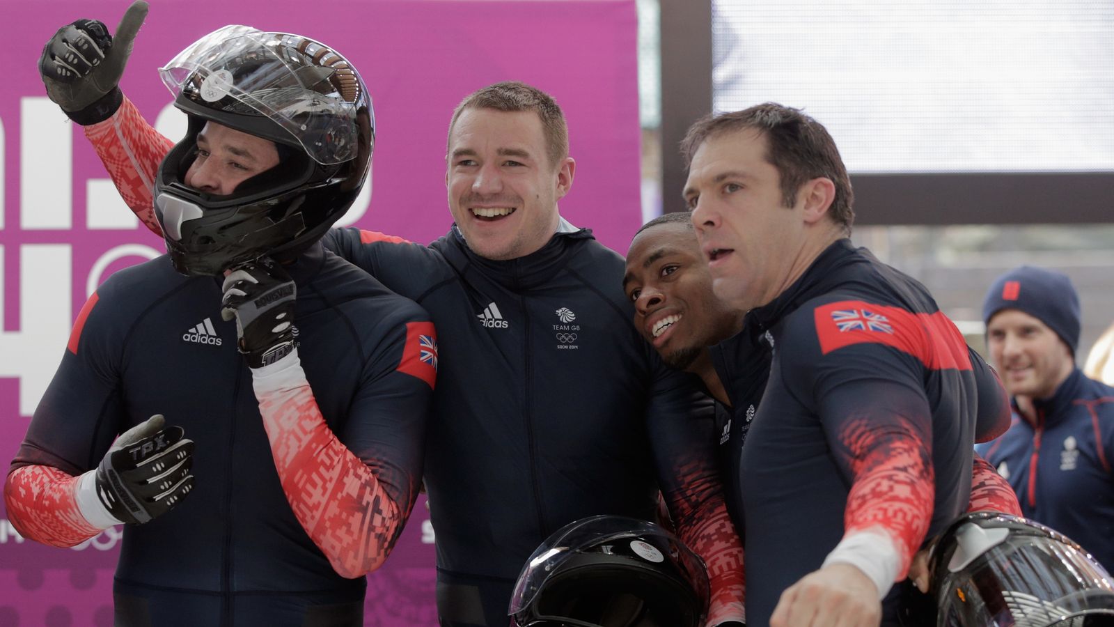 Team GB S Four Man Bobsleigh Team Sochi Bronze Medal Confirmed By IOC News Sky Sports