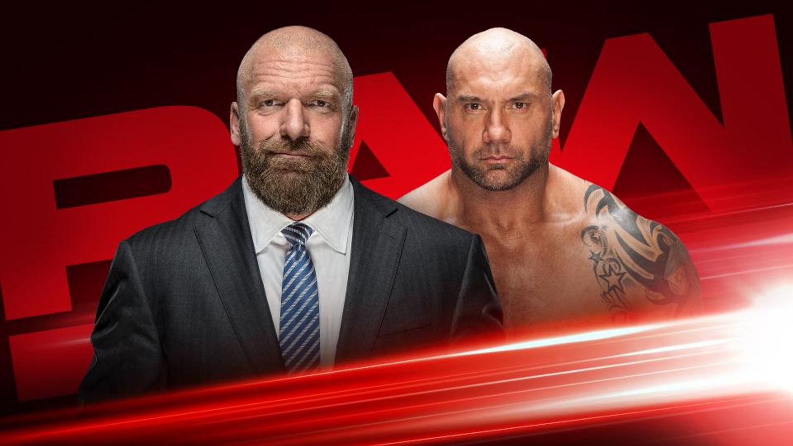 WWE Raw: Batista to go face-to-face with Triple H live on Sky Sports ...