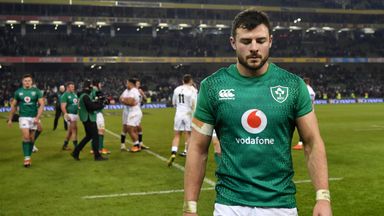 Robbie Henshaw has not played since Ireland's opening-round loss to England