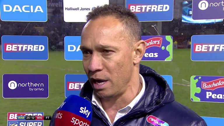 Adrian Lam reflects on Wigan's latest defeat