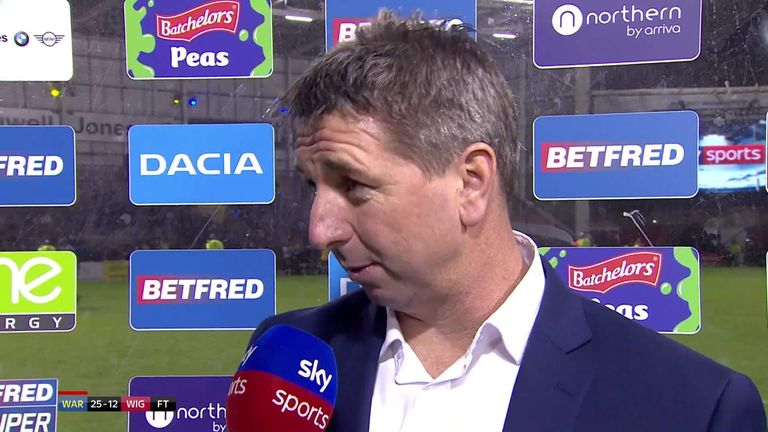 Steve Price said he was proud of the defensive attitude shown by Warrington in their win over Wigan