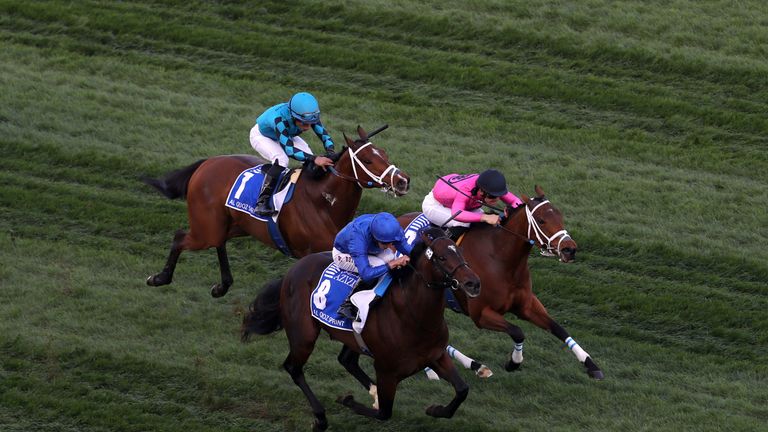 William Buick riding Blue Point