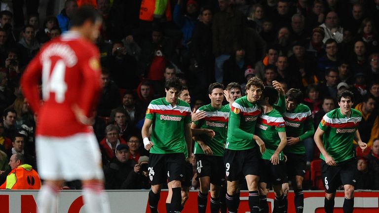 Bielsa's Athletic Bilbao outplayed Manchester United at Old Trafford in 2012