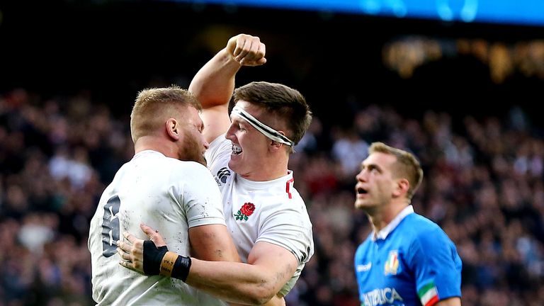 Brad Shields secured the bonus point