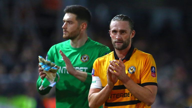 Franks joined Newport in the summer of 2018