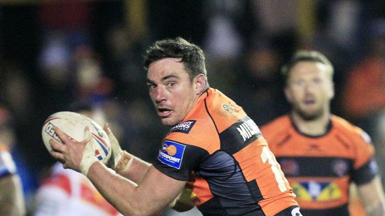 Grant Millington got a crucial try on his 200th Castleford appearance