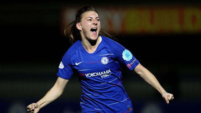 Hannah Blundell is part of a very strong defence at Chelsea