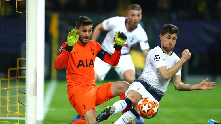 Hugo Lloris made several fine stops for Tottenham