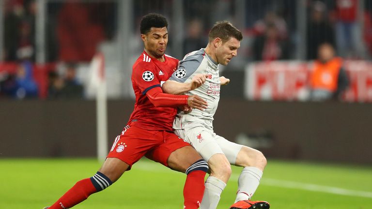 James Milner started in the Allianz Arena as Liverpool secured their place in the last-eight draw, which takes place on Friday