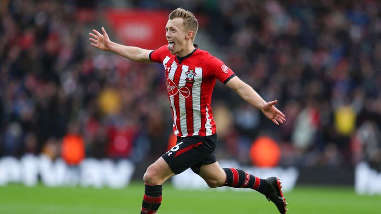 New English boy James Ward-Prowse scores Southhampton winner against Spurs last weekend