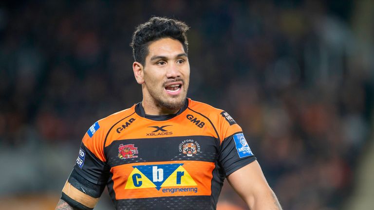 Jesse Sene-Lefao scored the decisive try for the Tigers