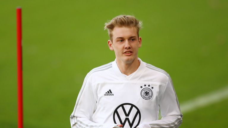 Julian Brandt could play an influential role for Germany in his qualifications for the Euro 2020