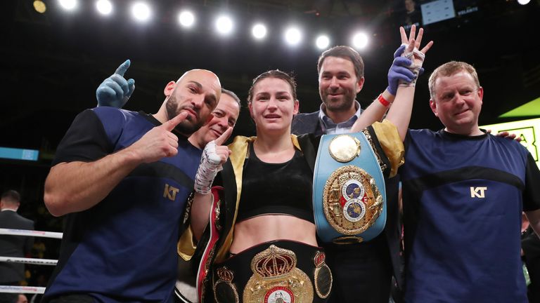 Katie Taylor is targeting her fourth world lightweight title