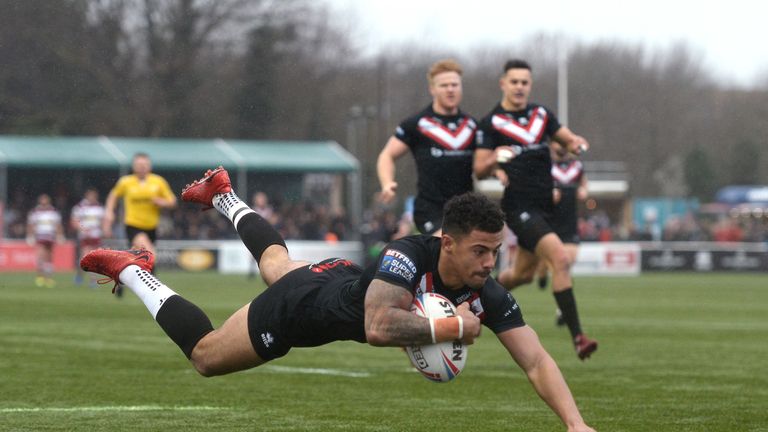 Kieran Dixon was among the other try-scorers for the Broncos