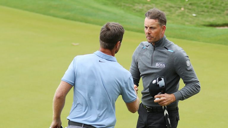 Lucas Bjerregaard defeated Henrik Stenson 3&2 on Saturday morning