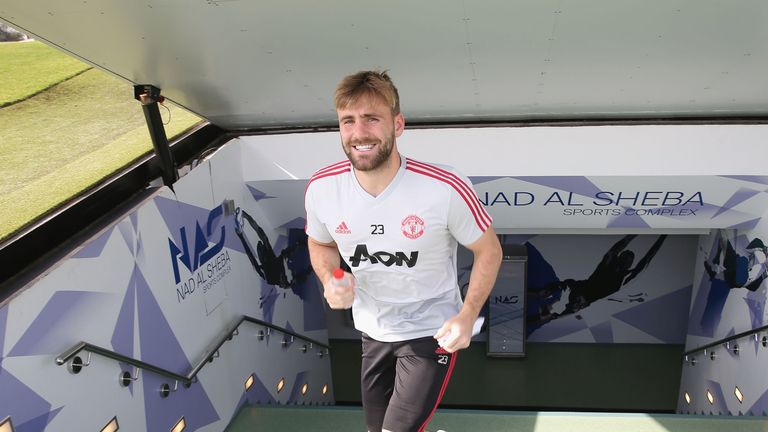 Luke Shaw says his new boss has brought the smiles back to Old Trafford 