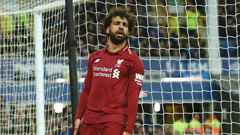 Mohamed Salah is on his longest drought goal in Liverpool