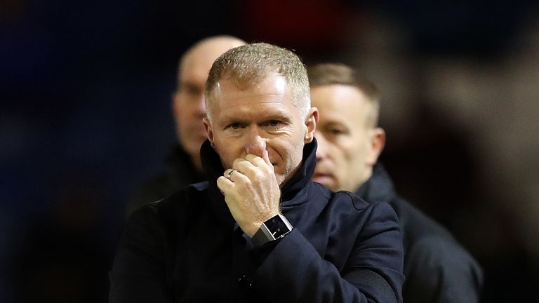 Scholes took charge of just seven games