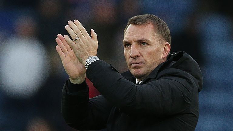 Rodgers has guided Leicester to two wins from his three games in charge