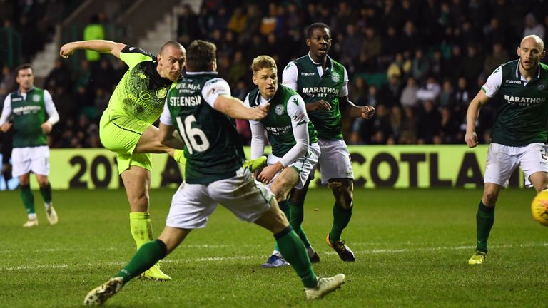 Celtic captain Scott Brown scores to make it 2-0