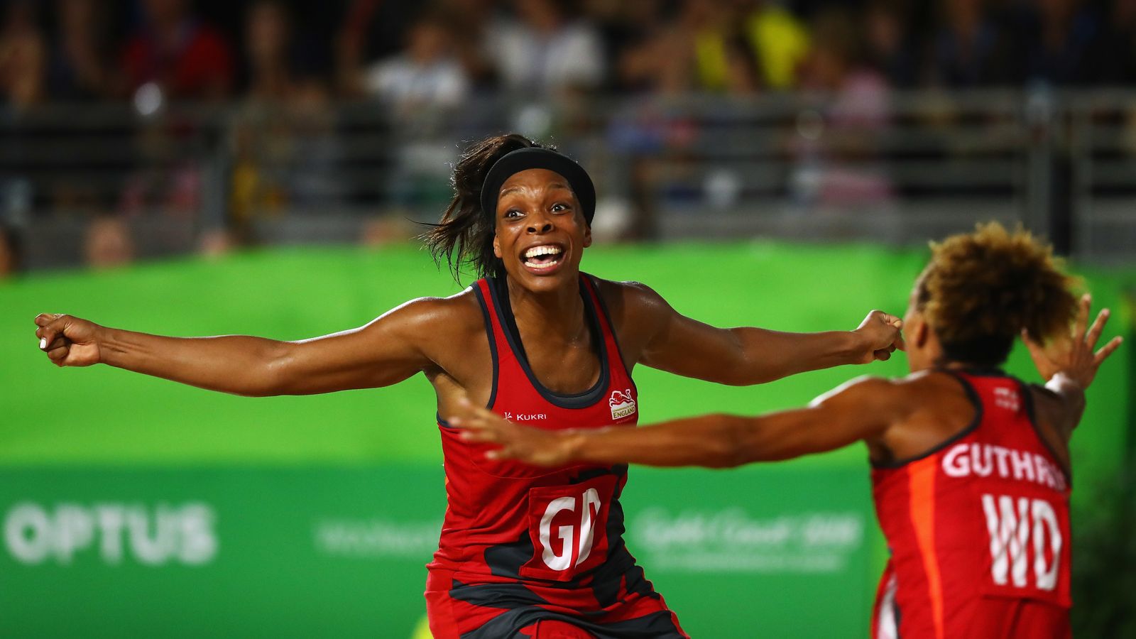 England Netball's Eboni Usoro-Brown discusses 'electrifying'...