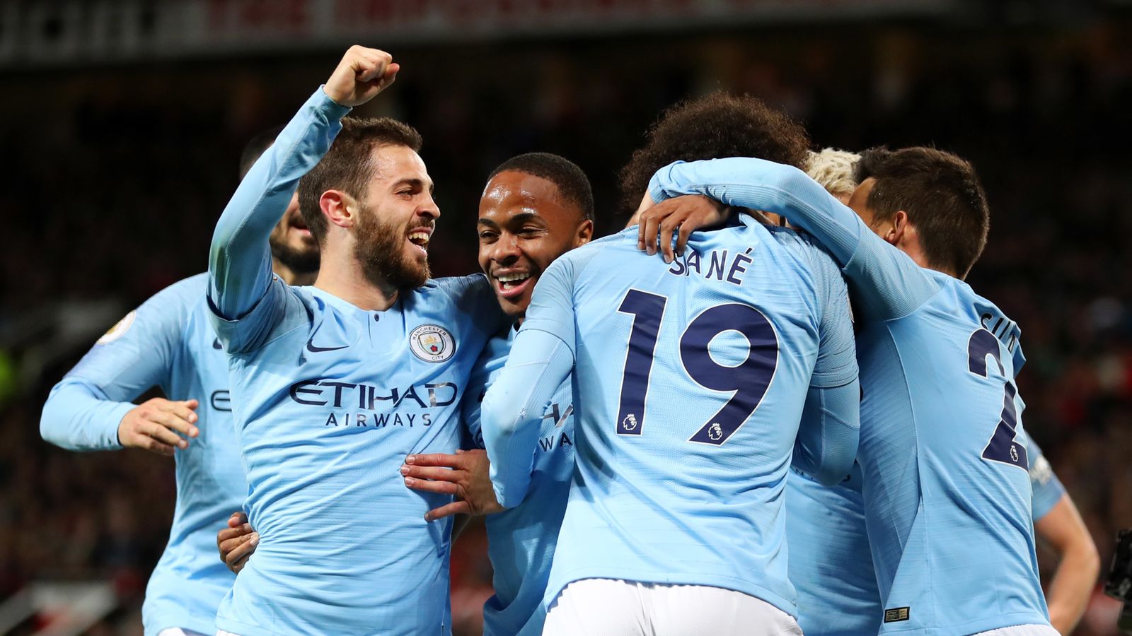 Man Utd 0 - 2 Man City - Match Report & Highlights