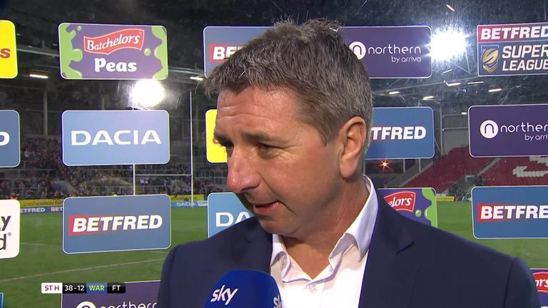 Warrington coach Steve Price says his side lacked execution as they suffered a 38-12 defeat at St Helens