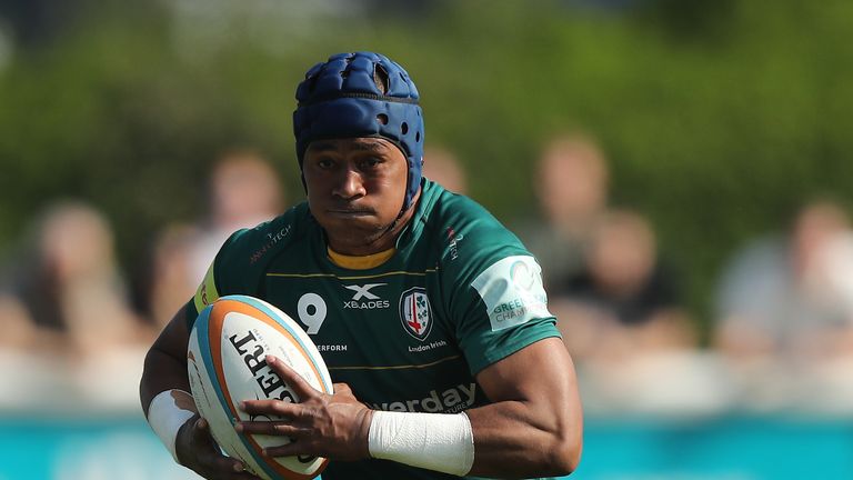 Alivereti Veitokani helped London Irish seal promotion to the top flight