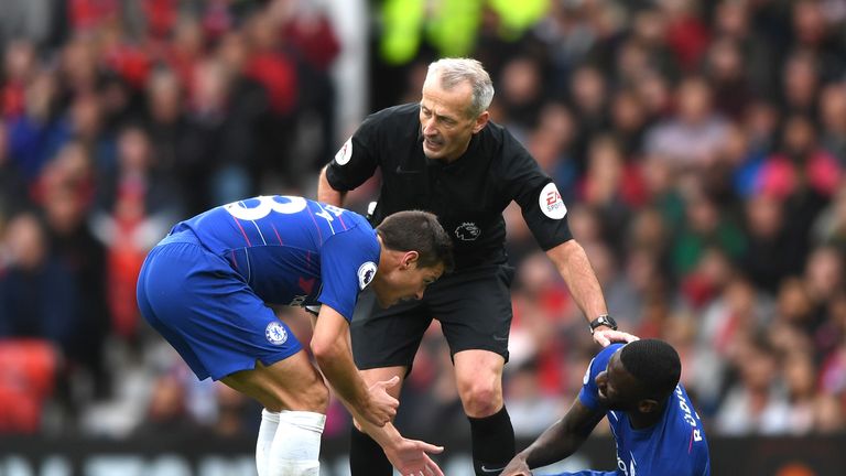 Antonio Rudiger has been an integral presence under Sarri