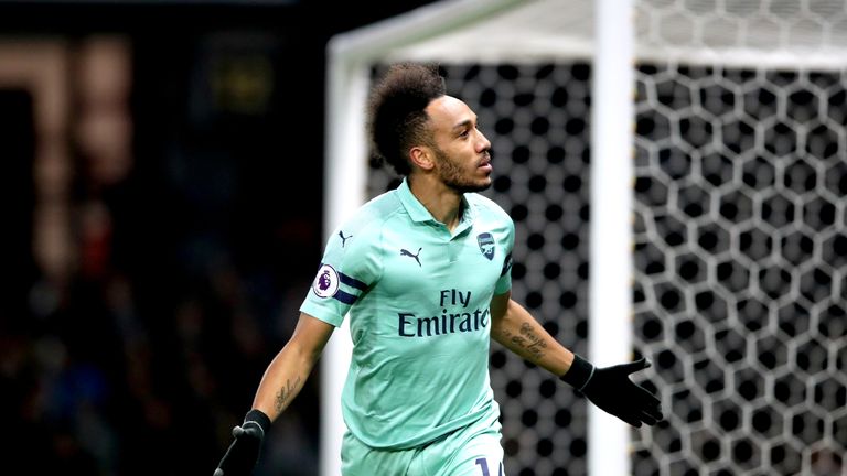 Pierre-Emerick Aubameyang missed Arsenal's match with Wolves on Wednesday night