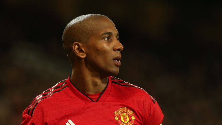 Ashley Young had a night to forget with his distribution