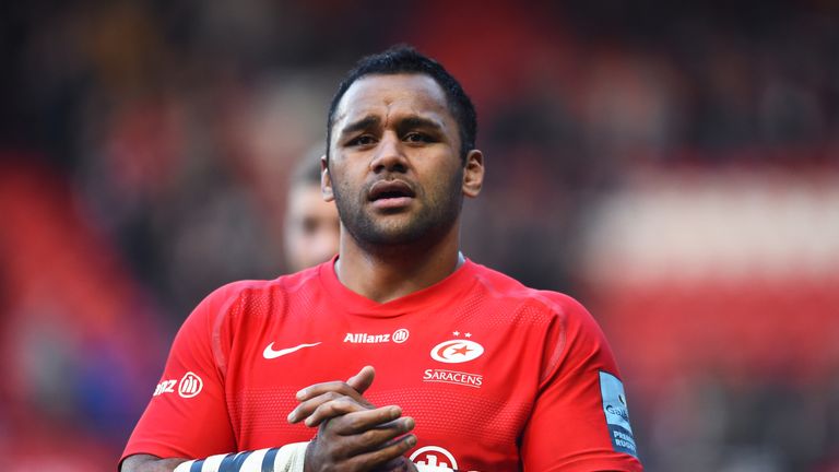 Billy Vunipola was booed during Saracens' defeat at Bristol