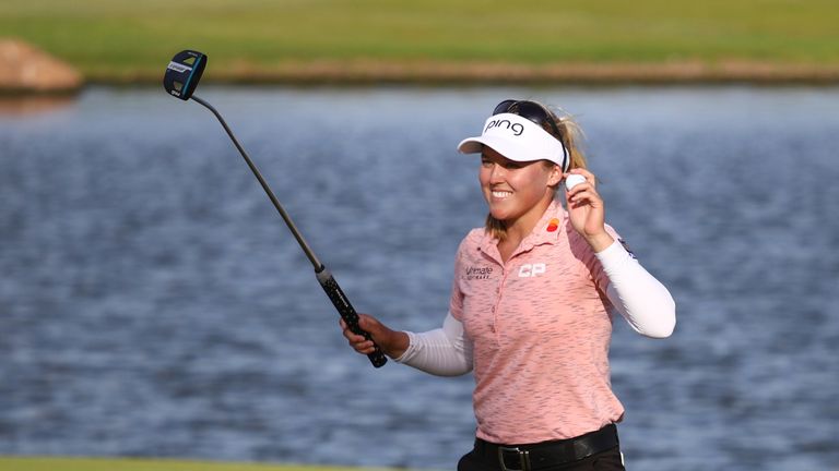 Henderson posted rounds of 65, 68, 69 and 70 during her four rounds