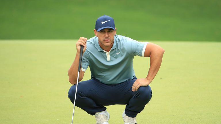   Brooks Koepka compartió el segundo lugar con Dustin Johnson y Xander Schauffele