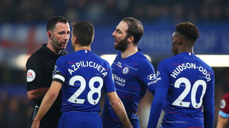 Chelsea have not received a red card in 72 games in all competitions