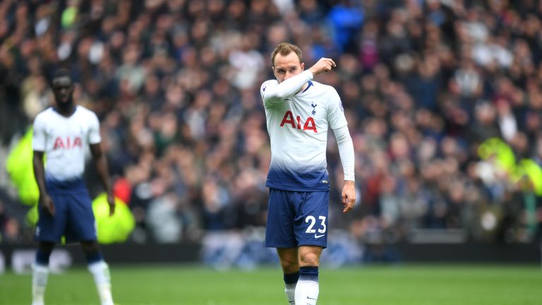 Christian Eriksen is being heavily linked with a move to Real Madrid