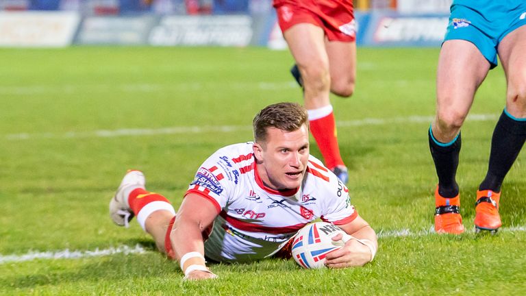 Hull KR inflicted a heavy defeat on Leeds Rhinos to move further away from the danger zone in the Betfred Super League.