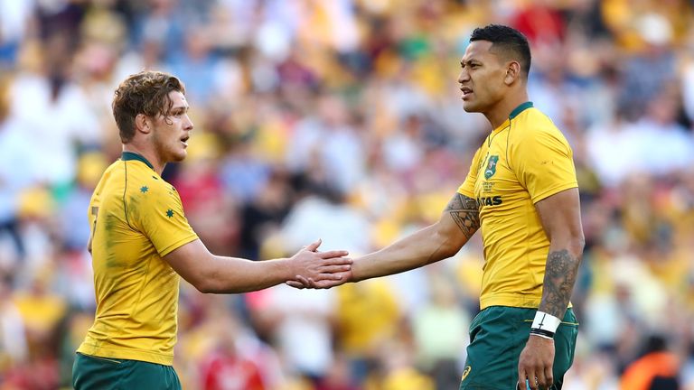 Michael Hooper says he would find it 'difficult' to play with Israel Folau going forward