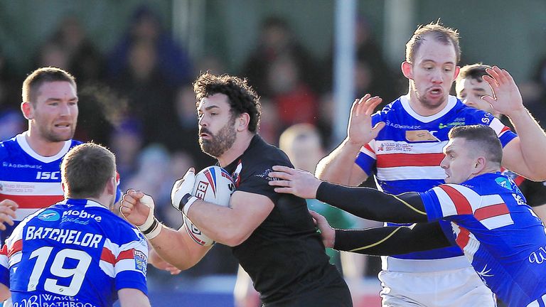 Rhys Williams was rested against Halifax  but he returns to London's squad