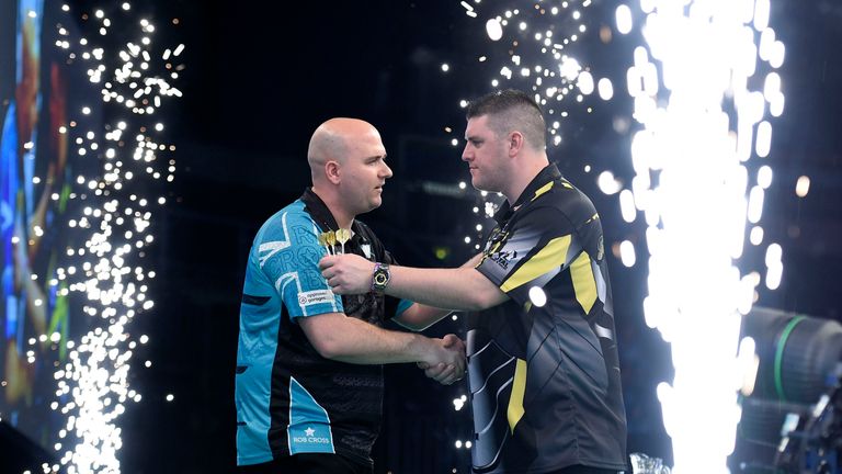 Rob Cross and Daryl Gurney are bidding to enter new territory on Thursday night at The O2