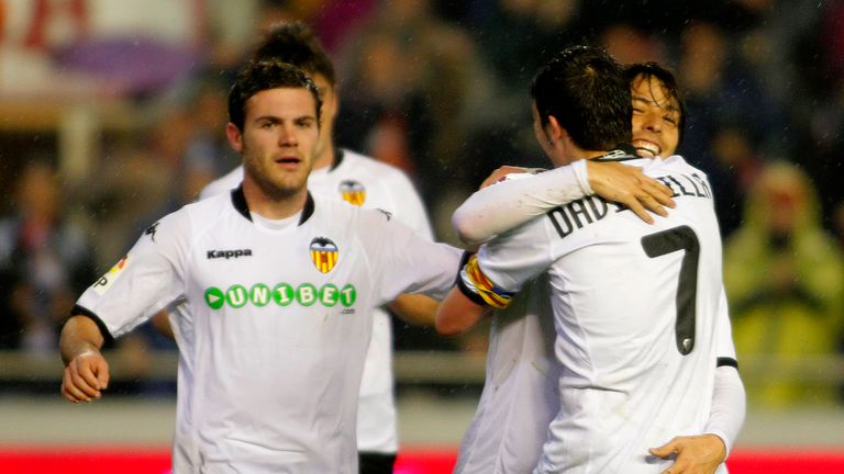 Juan Mata, David Villa and David Silva all played under Emery at Valencia