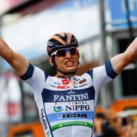 Damiano Cima elated as he wins Stage 18