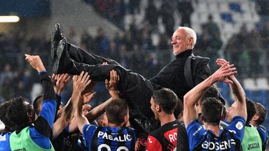 Atalanta have qualified for the Champions League for the first time in their history