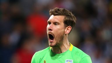 Image of Jed Steer helped Aston Villa reach Wembley with two penalties saves in the play off semi-final
